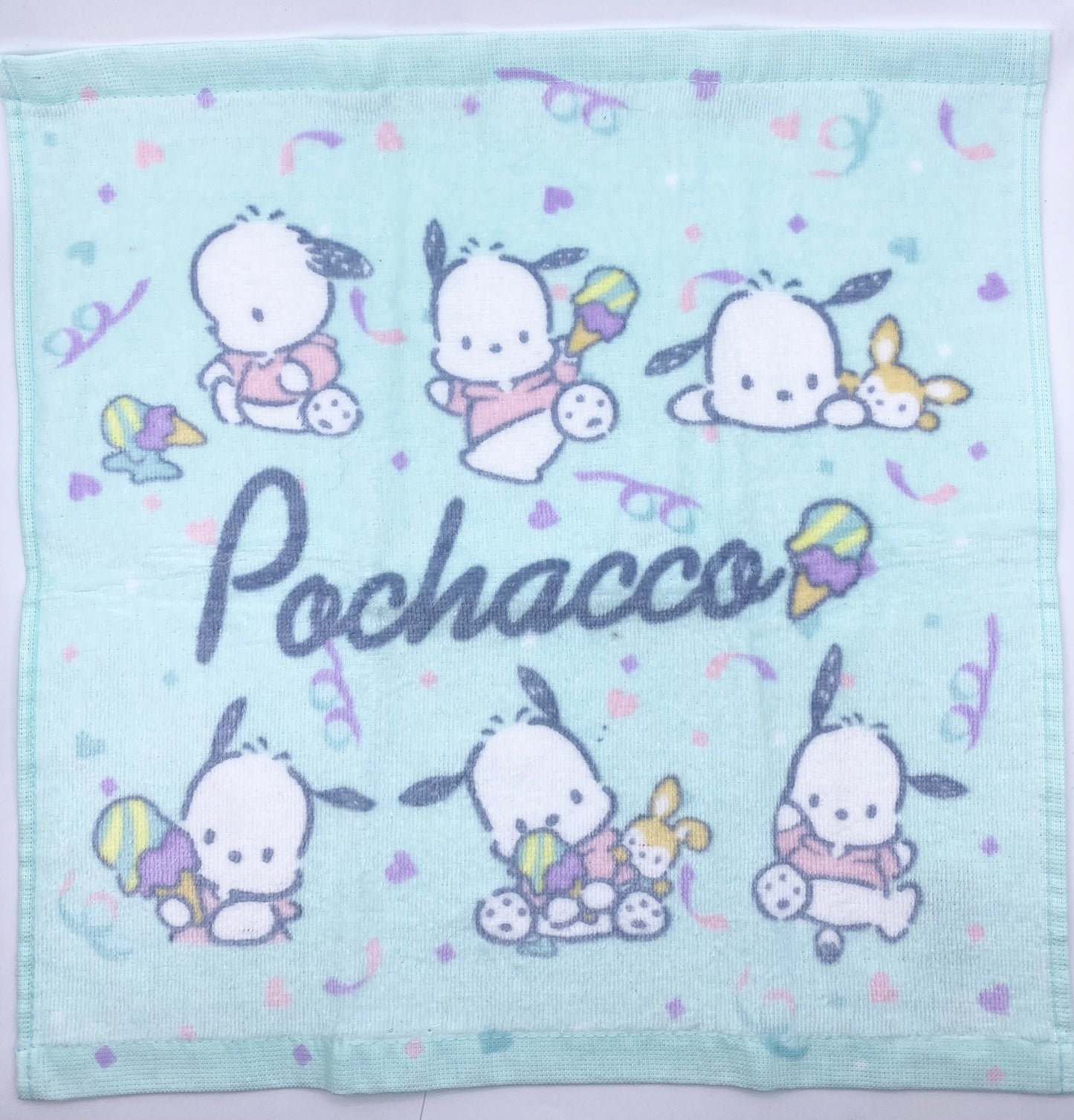 Sanrio Smiles Pochacco Character Flannel / Face Cloth