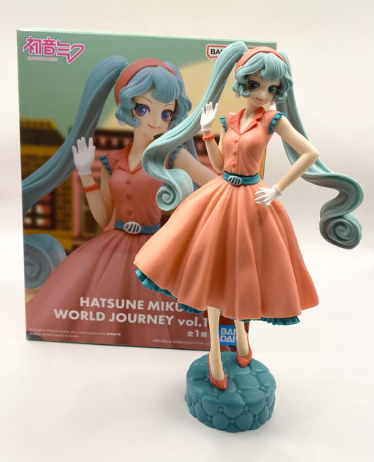 Hatsune Miku World Journey Bandai Vol 1 Figurine