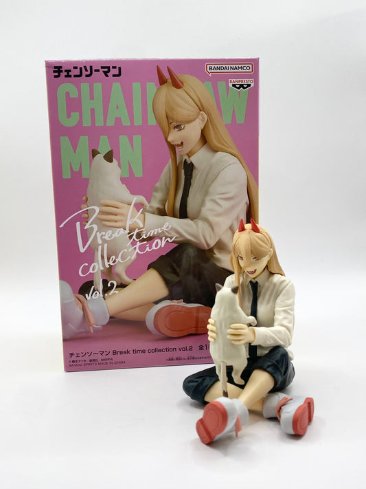 Chainsaw Man Anime Figure Break Time Collection Vol.2 Power Meowy Japan