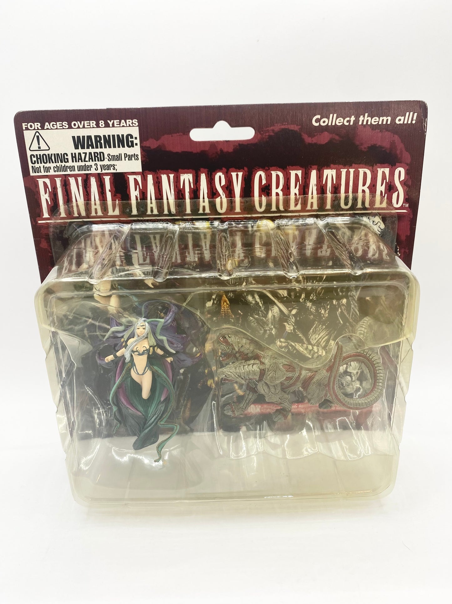 Final Fantasy Creatures Square Enix 2003 Yunalesca And Cerberus