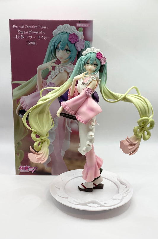 Hatsune Miku Vocaloid Japanese Figurine Excood Creative Sweet Sweets