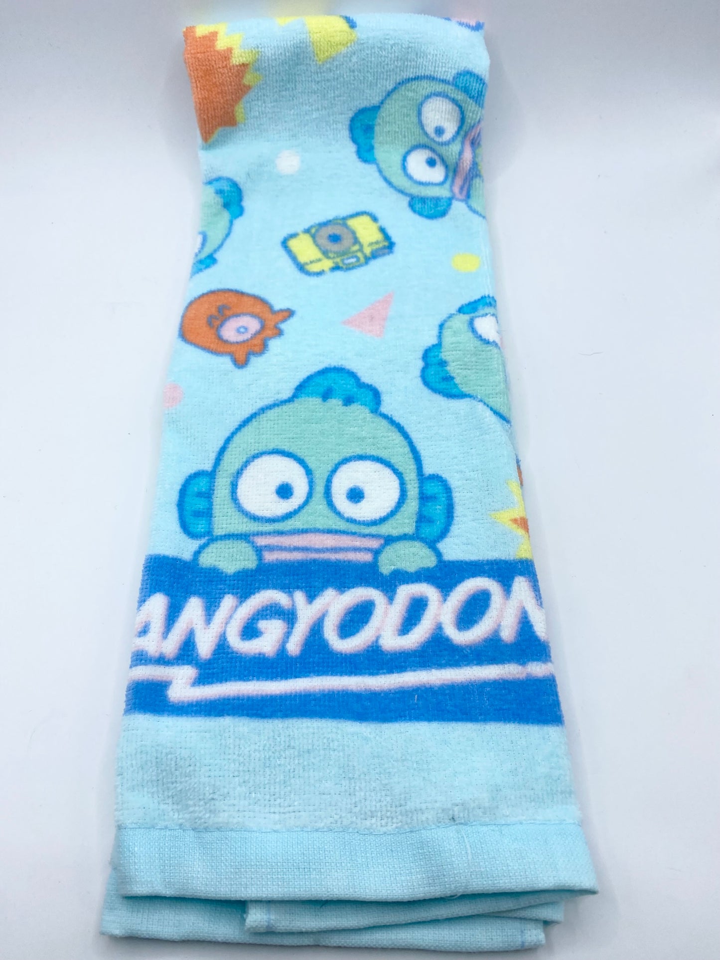 Sanrio Smiles Hangyodon Character Flannel / Face Cloth