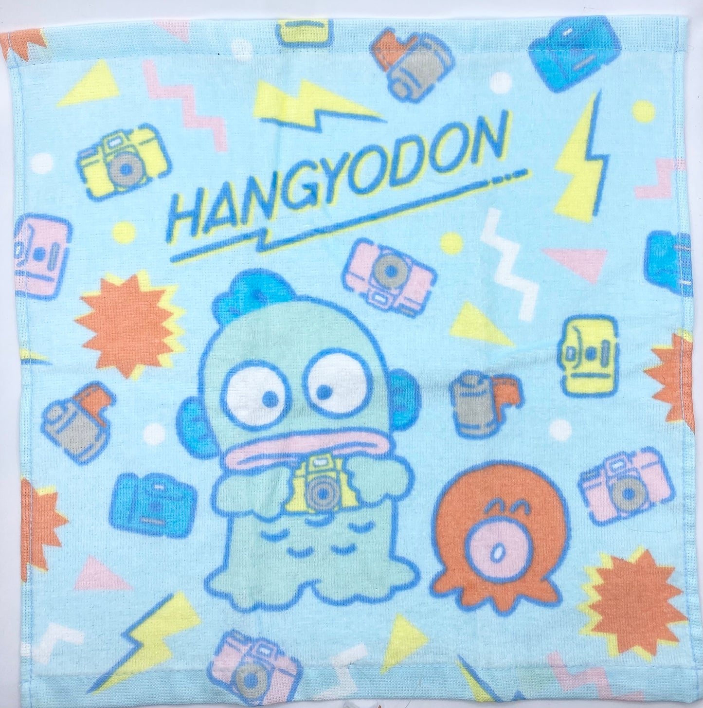 Sanrio Smile Hangyodon Character Flannel / Face Cloth