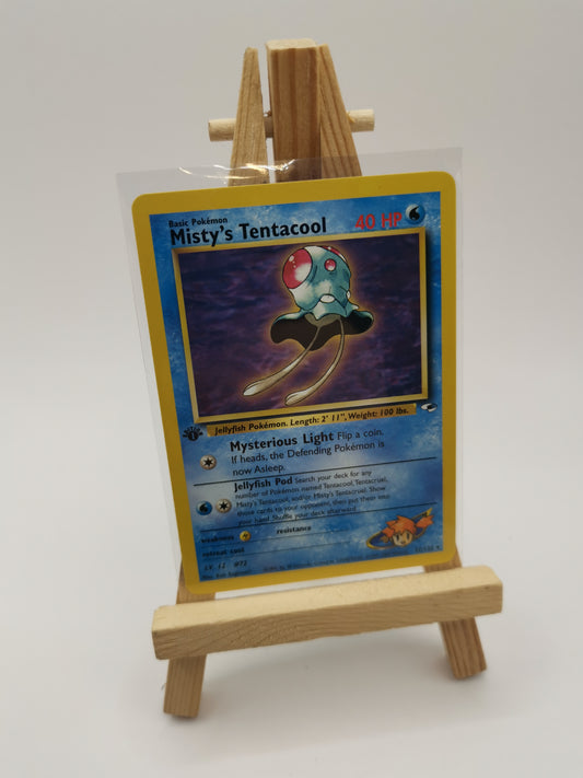 Gym Heroes 1st Edition Misty's Tentacool 57/132