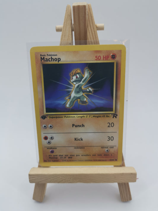 Pokemon Machop 1st Edition Team Rocket 59/82