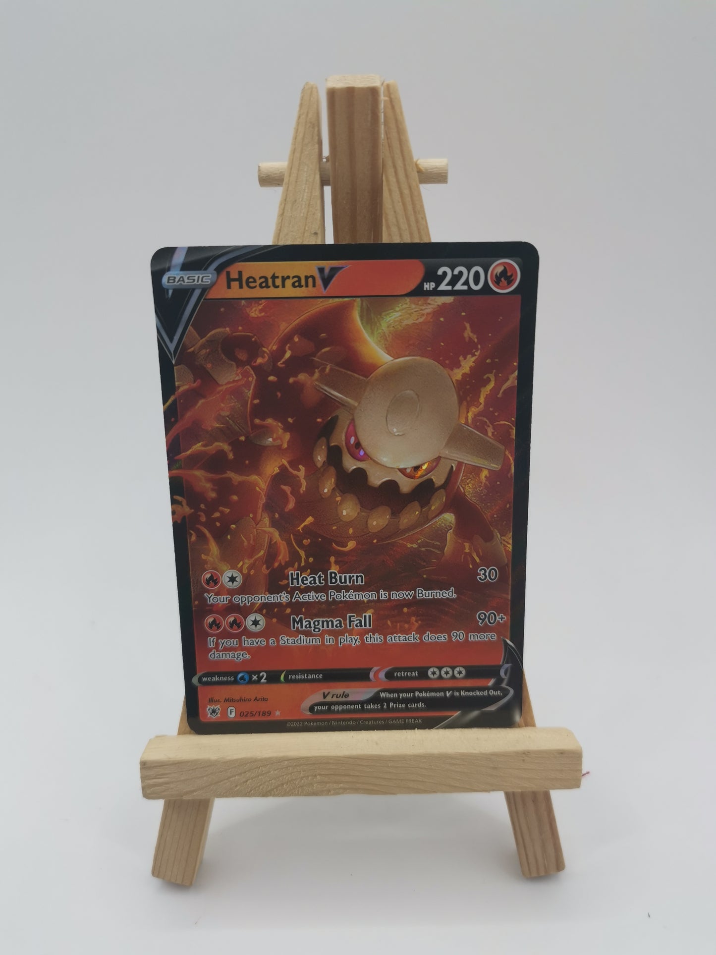 Pokemon Heatran V 025/189 Astral Radiance