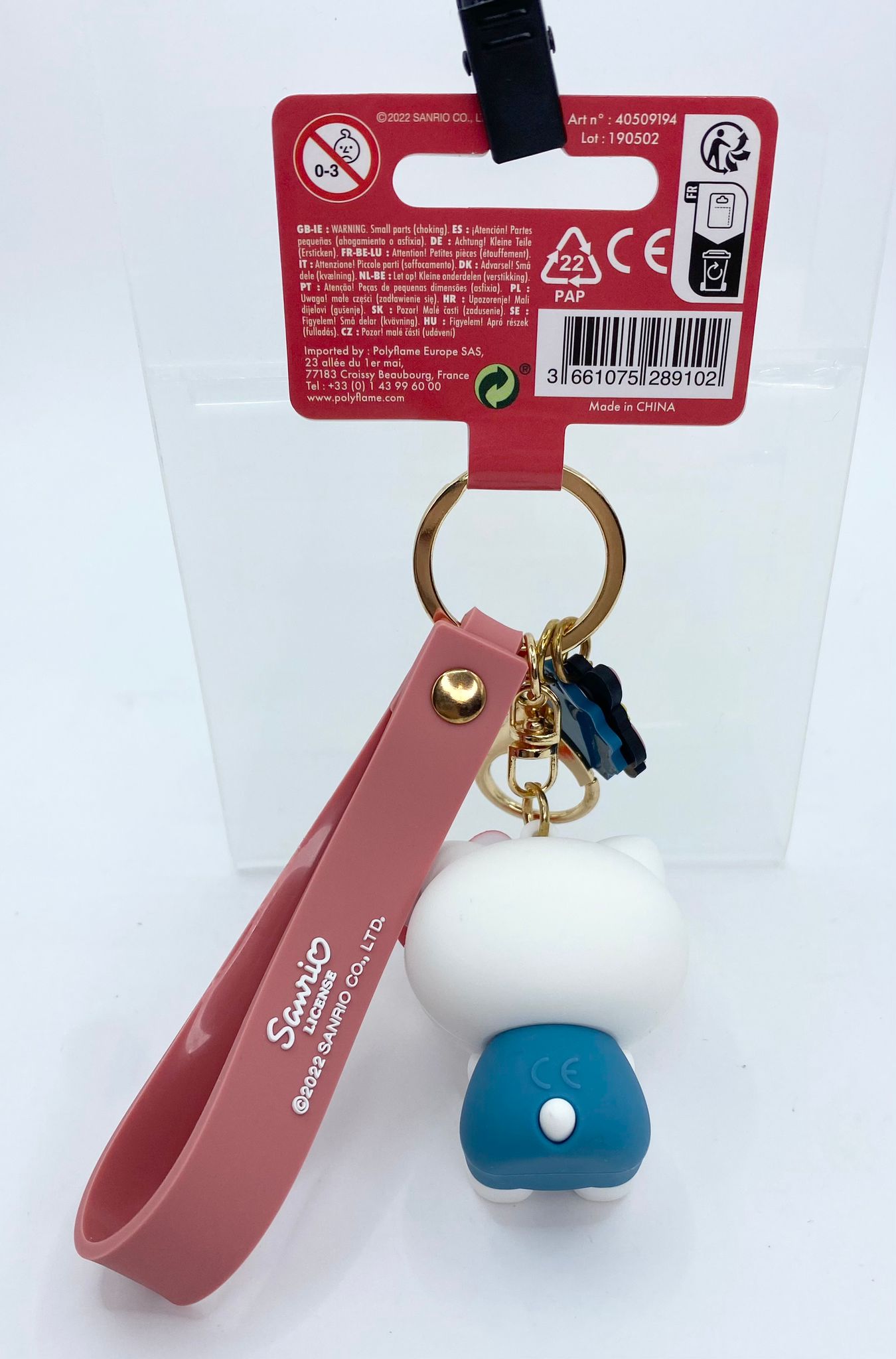 Sanrio Hello Kitty And Friends Keychain With Charms