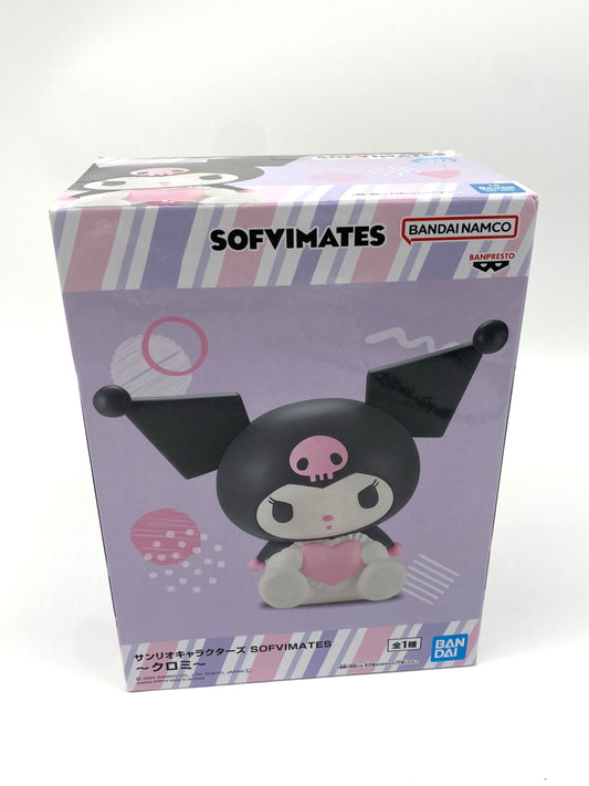 Kuromi Sofvimates Bandai Sanrio Figurine