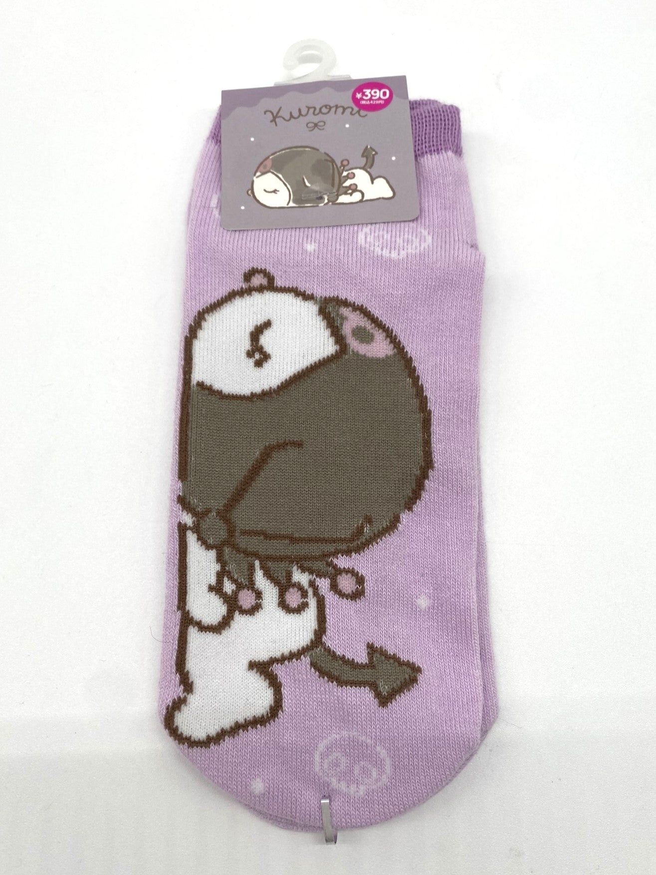 Kuromi Sanrio Socks U.K. Size 23-25cm