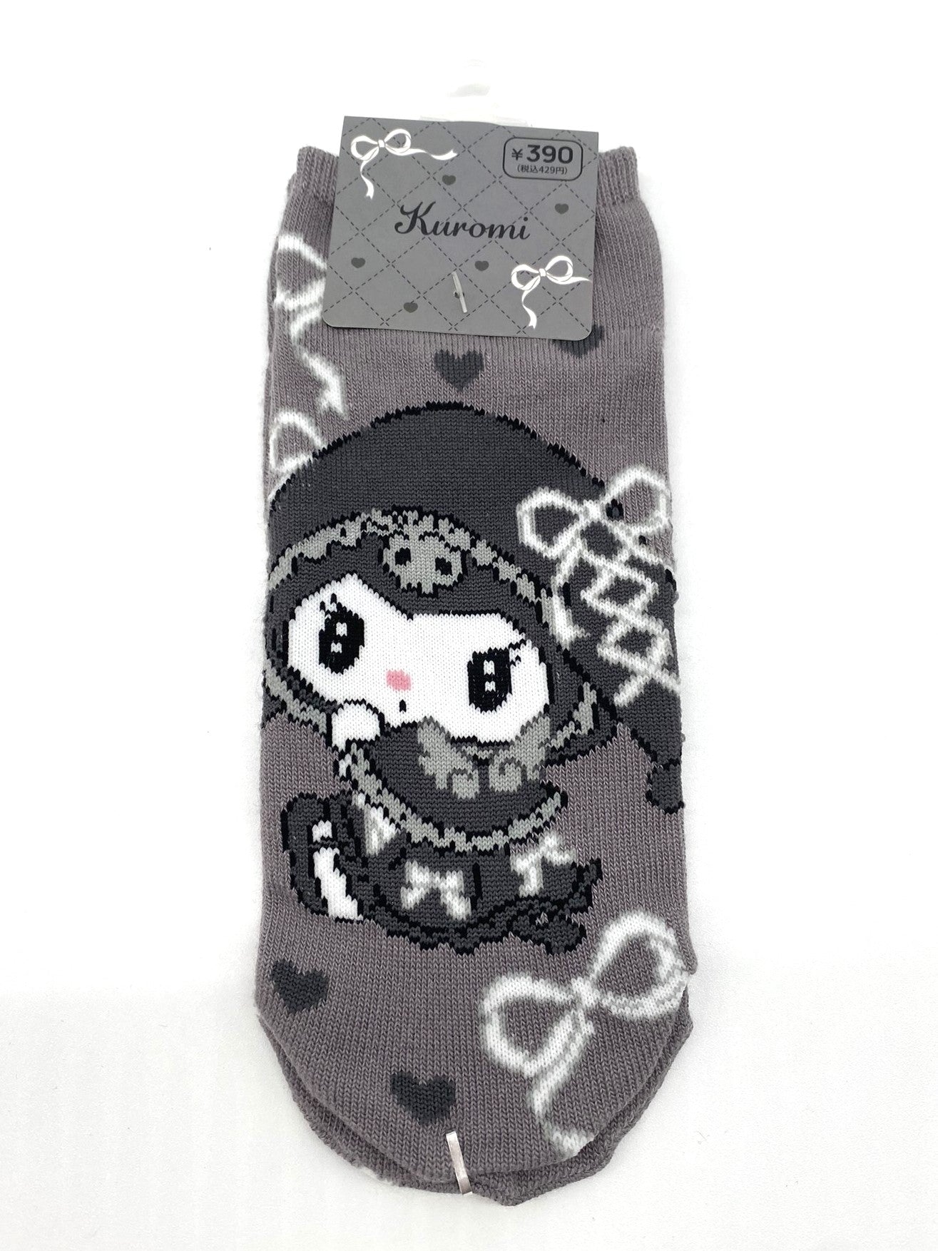 Kuromi Sanrio Socks U.K. Size 23-25cm