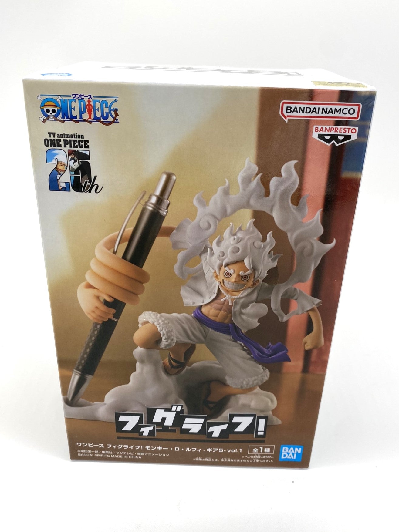 Monkey.D.Luffy Gear 5 One Piece Pen Holder Stand Figurine