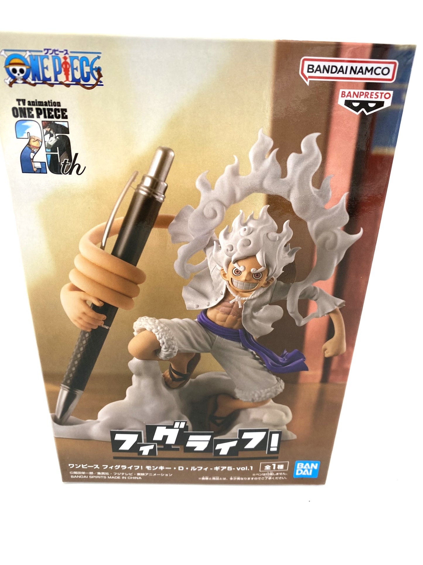 Monkey.D.Luffy Gear 5 One Piece Pen Holder Stand Figurine