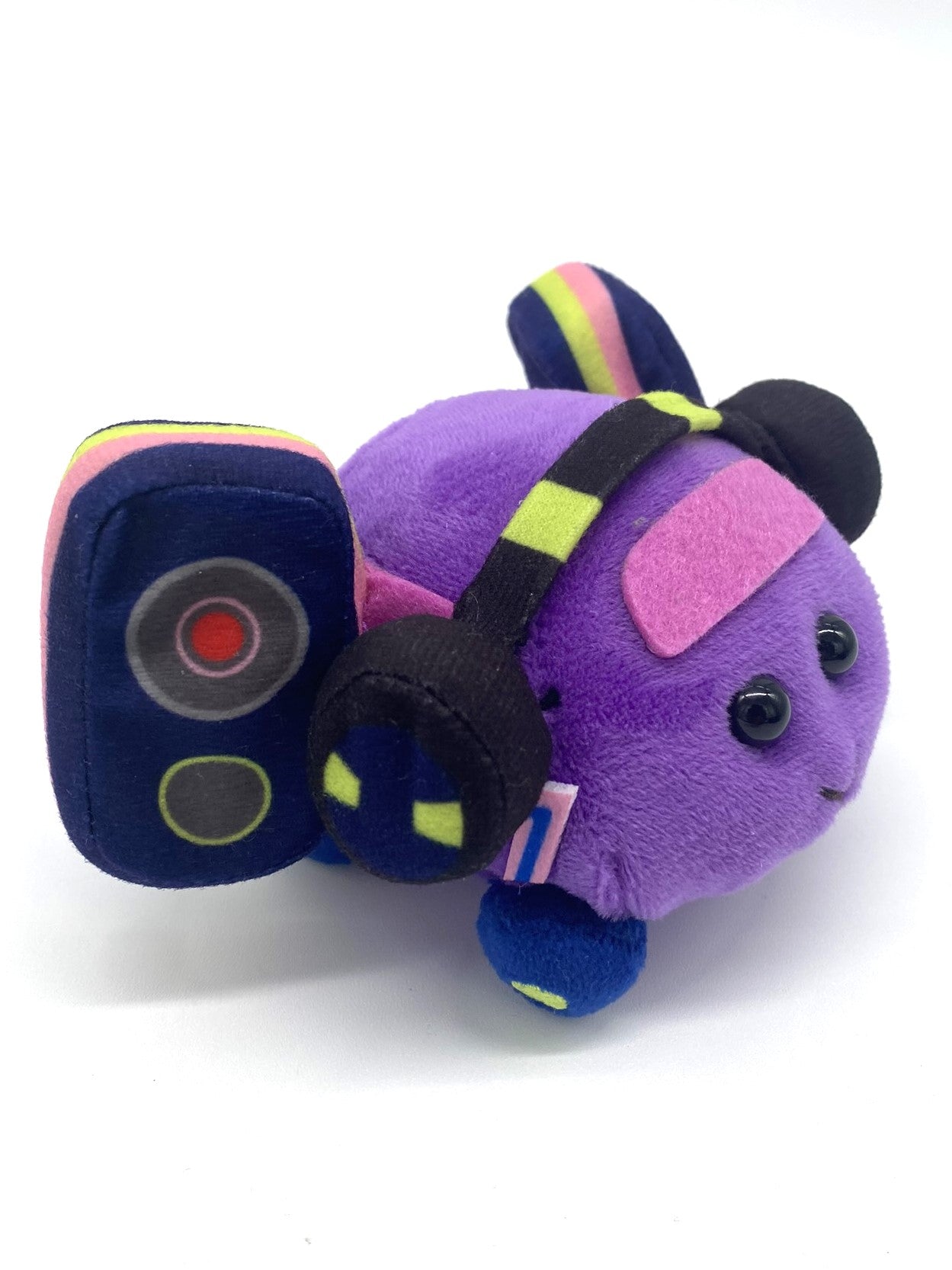Pui Pui Molcar DJ Style Design Plush Soft Toy Purple Small Banpresto Japan