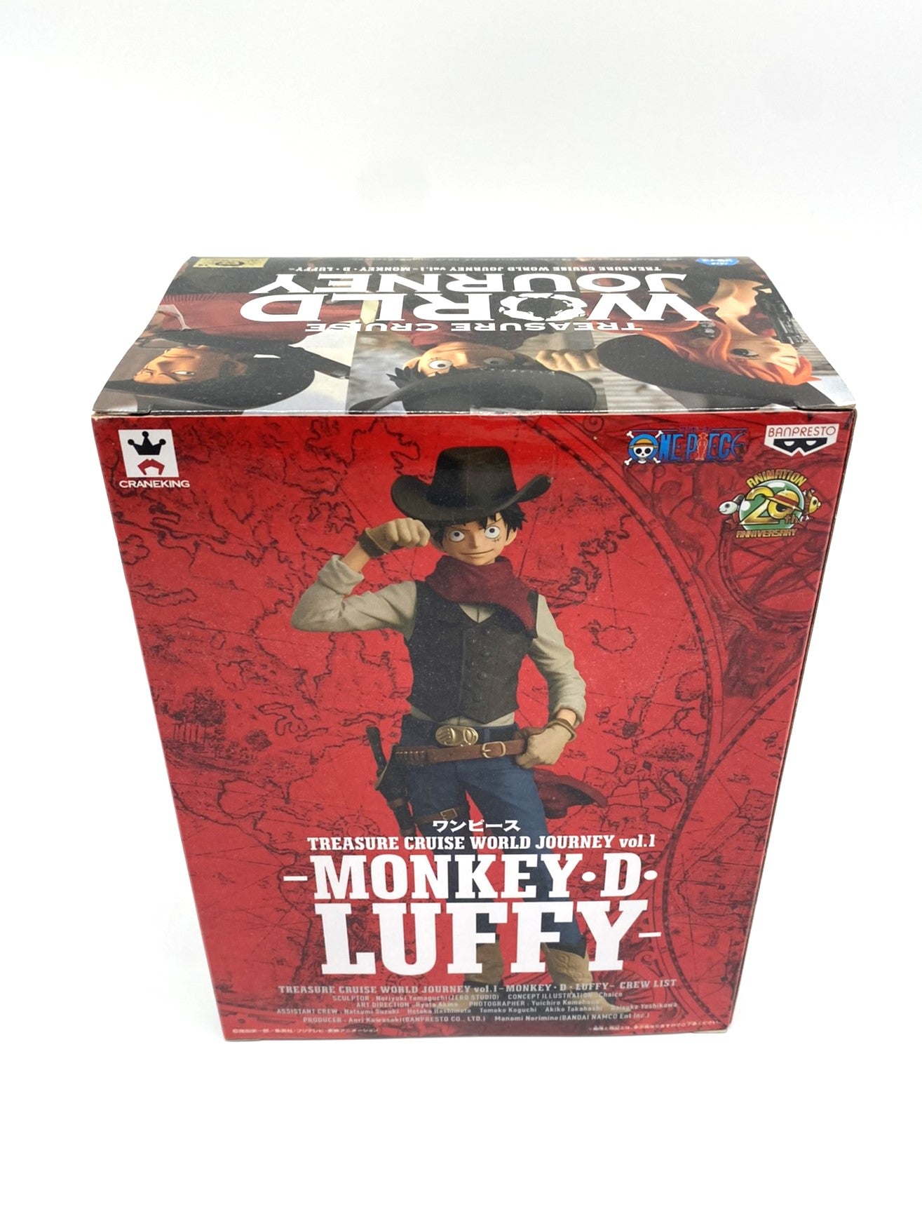 One Piece Treasure Cruise World Journey Monkey'D'Luffy Banpresto Figurine